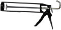 Fugepistol proff svart